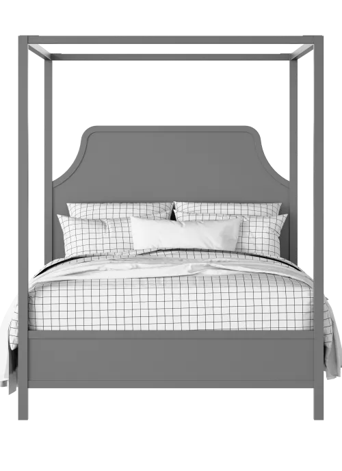 Tynan painted wood four poster bed - Thumbnail