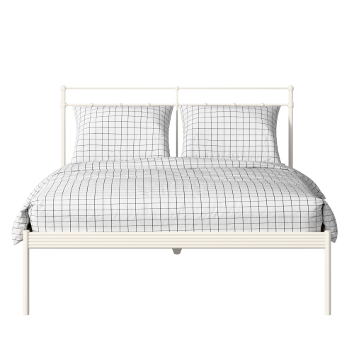Richmond iron/metal bed in ivory - Thumbnail