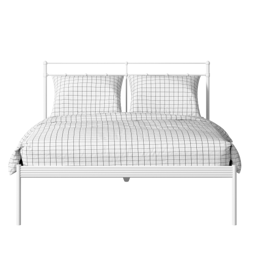 Richmond iron/metal bed in white - Thumbnail
