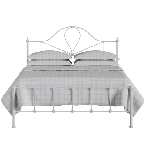 Athena iron/metal bed in white - Thumbnail