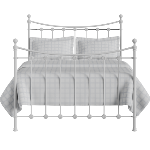 Carrick Solo iron/metal bed in white - Thumbnail