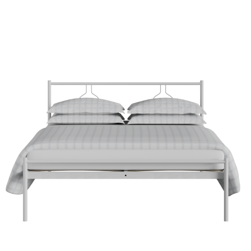 Meiji iron/metal bed in white - Thumbnail