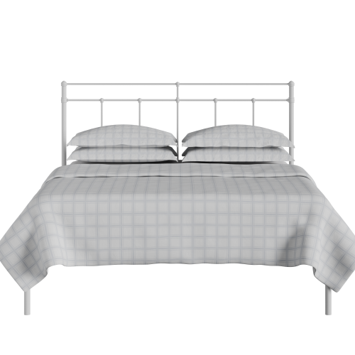 Richmond iron/metal bed in white - Thumbnail