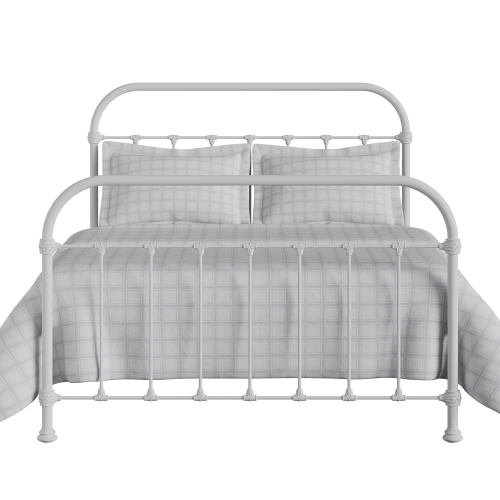 Timolin iron/metal bed in white - Thumbnail