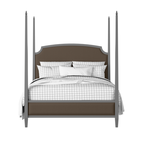 Austin Slim Upholstered painted wood bed with upholstery - Thumbnail