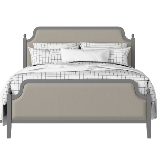 Bronte Upholstered painted wood bed with upholstery - Thumbnail