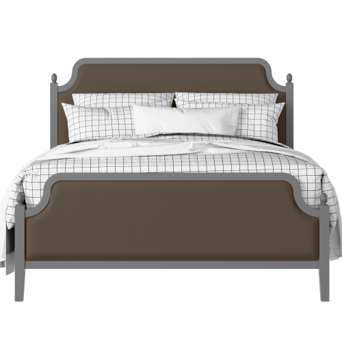 Bronte Upholstered painted wood bed with upholstery - Thumbnail