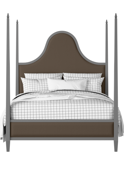 Kelly Upholstered painted wood bed with upholstery - Thumbnail