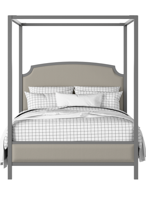 Shelley Slim Upholstered painted wood bed with upholstery - Thumbnail