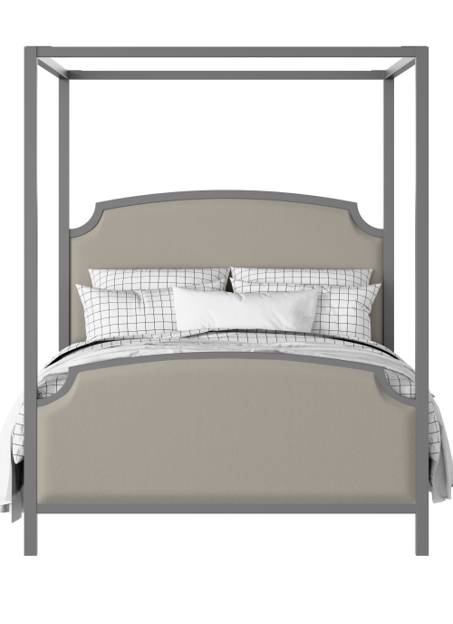 Shelley Upholstered painted wood bed with upholstery - Thumbnail