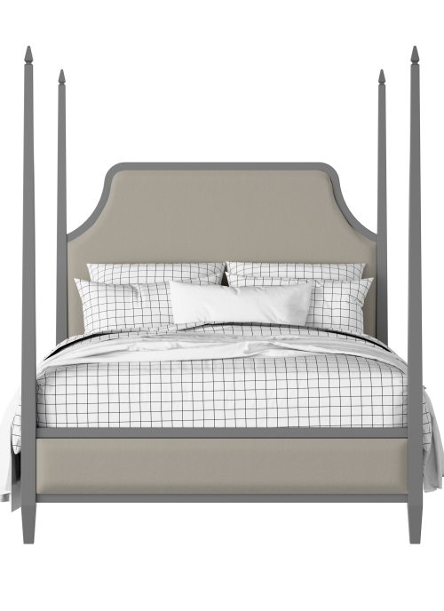 Turner Upholstered painted wood bed with upholstery - Thumbnail