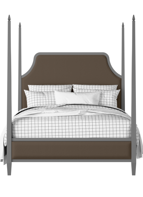 Turner Upholstered painted wood bed with upholstery - Thumbnail