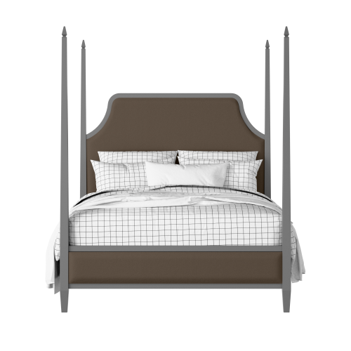 Turner Upholstered painted wood bed with upholstery - Thumbnail