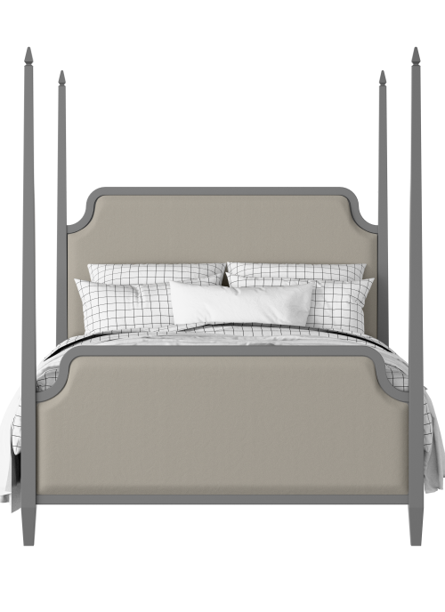Wilde Upholstered painted wood bed with upholstery - Thumbnail