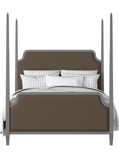 Wilde Upholstered painted wood bed with upholstery - Thumbnail