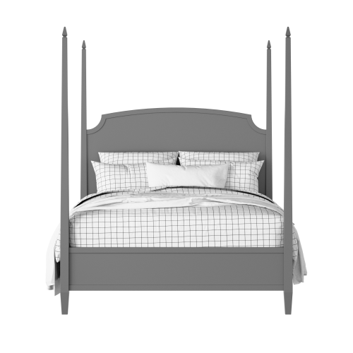 Austin Slim painted wood bed - Thumbnail