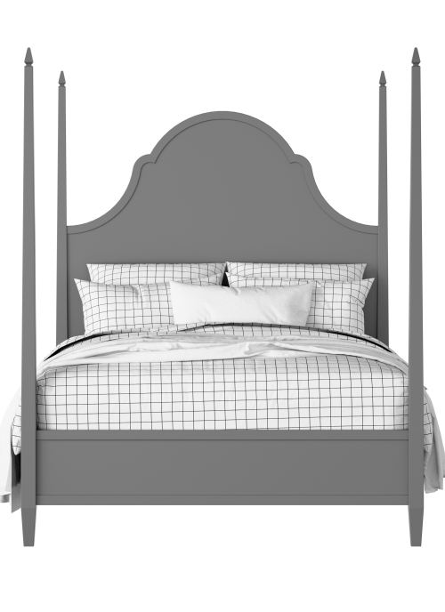 Beckett painted wooden four poster bed - Thumbnail