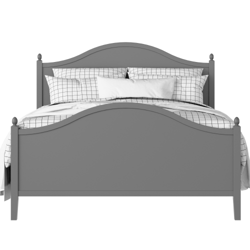 Brady painted wood bed - Thumbnail