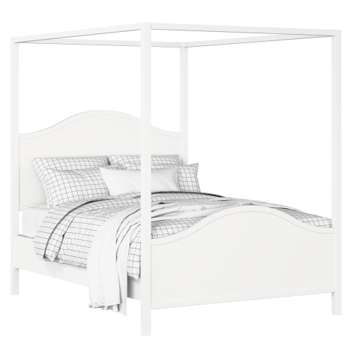 Coleridge painted wood bed in white with Juno mattress - Thumbnail