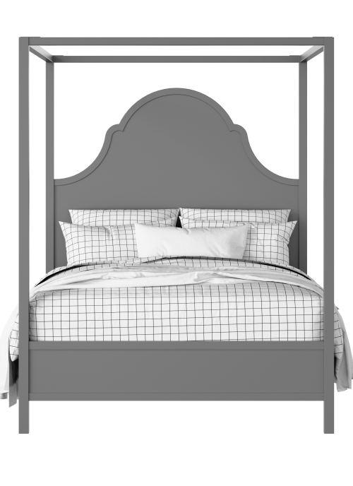 Joyce painted wooden four poster bed - Thumbnail