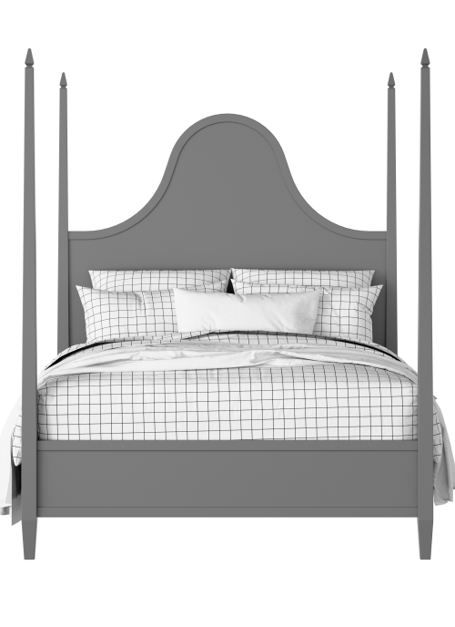 Kelly painted wooden four poster bed - Thumbnail