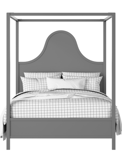 Rowe painted wooden four poster bed - Thumbnail