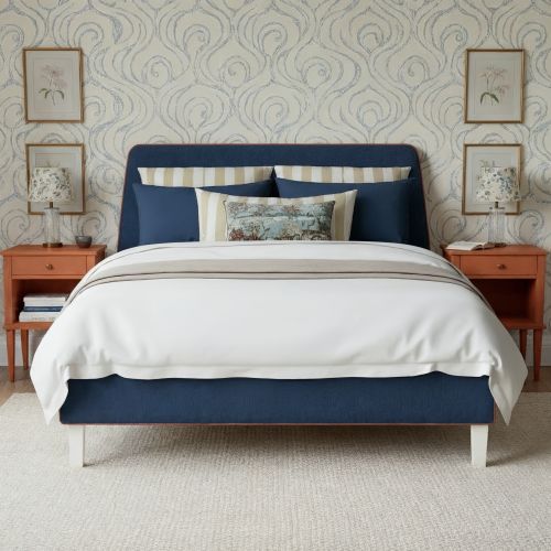 Upholstered bed thumbnail image