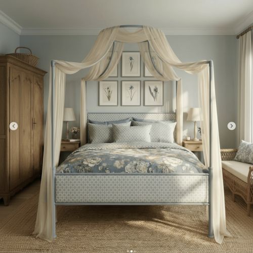 Waterloo Slim bed in set - Thumbnail