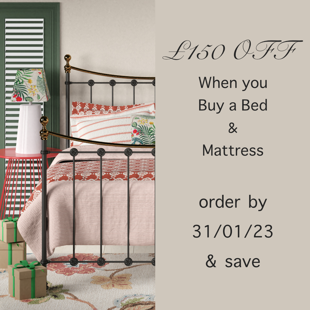 Metal beds and iron bed frames by The Original Bed Co