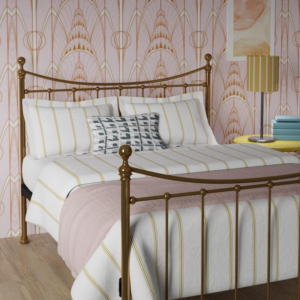 Blyth brass bed