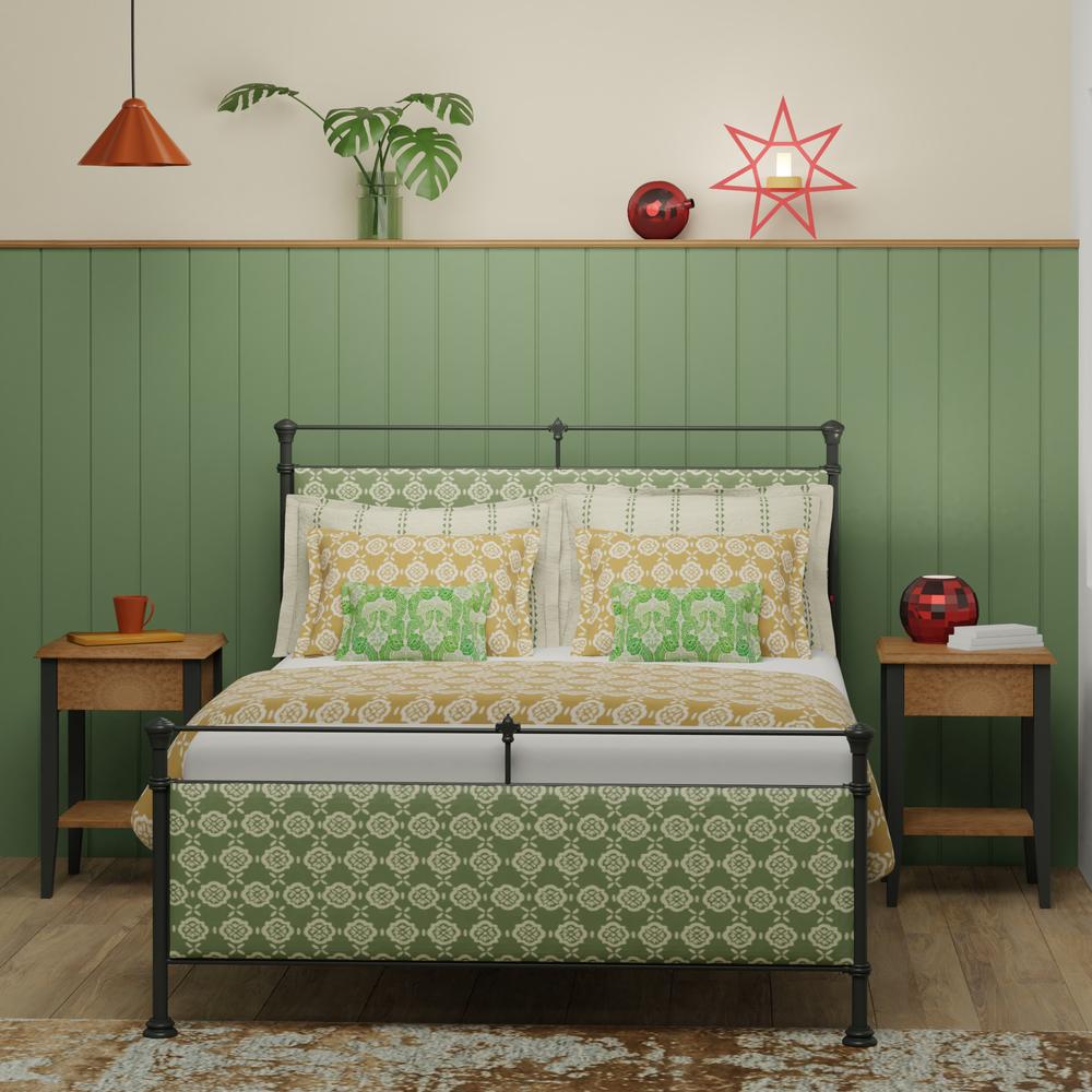 Nancy iron upholstered bed