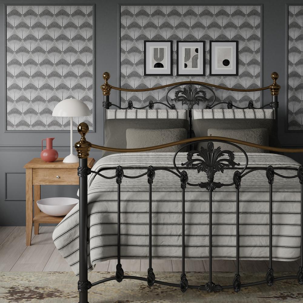 Camolin bed in black