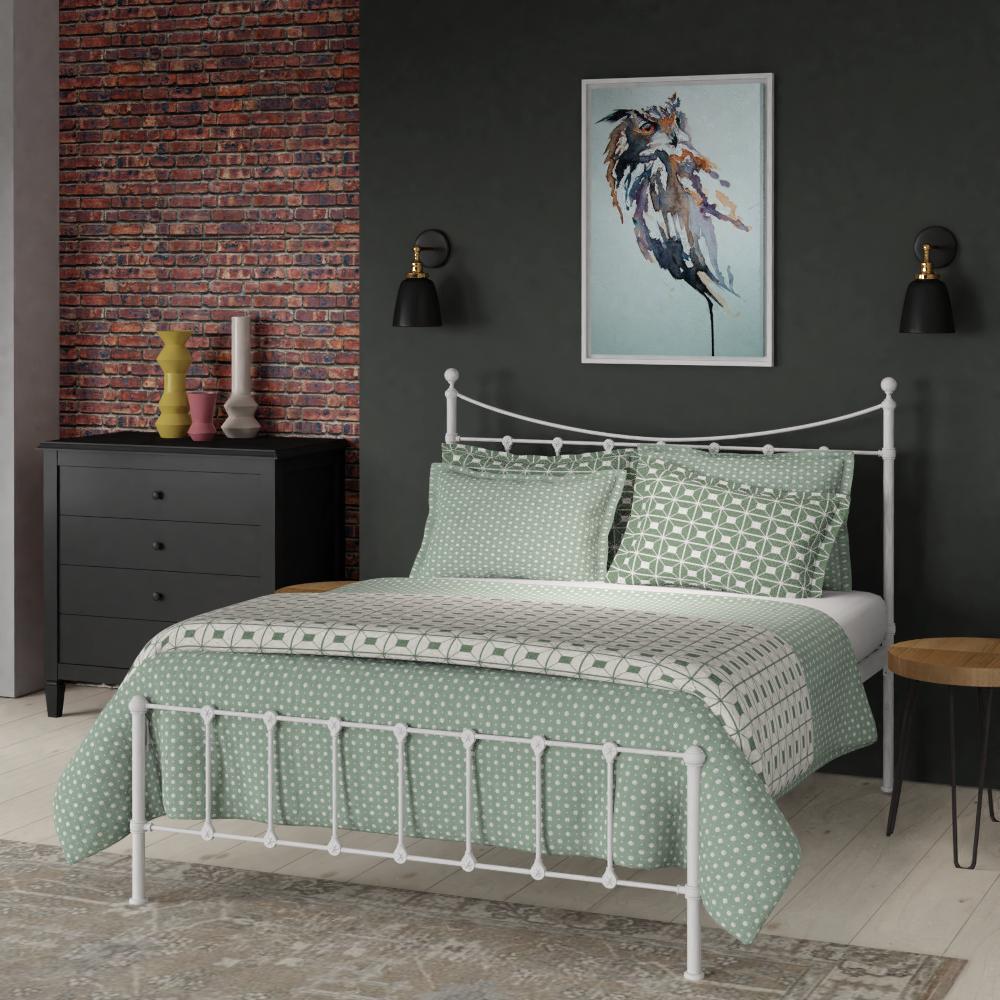 Olivia cast iron bed