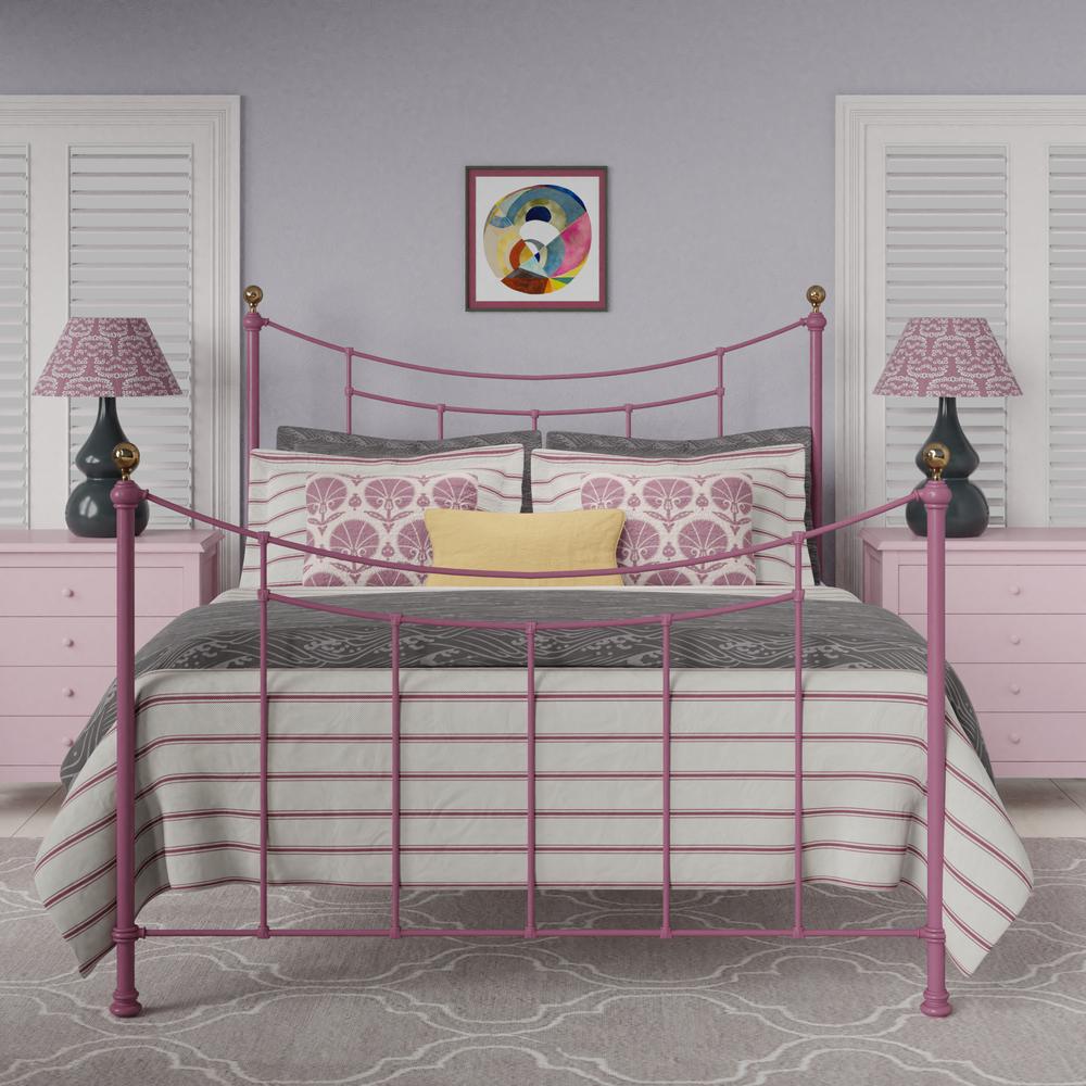 Virginia bed in bright pink