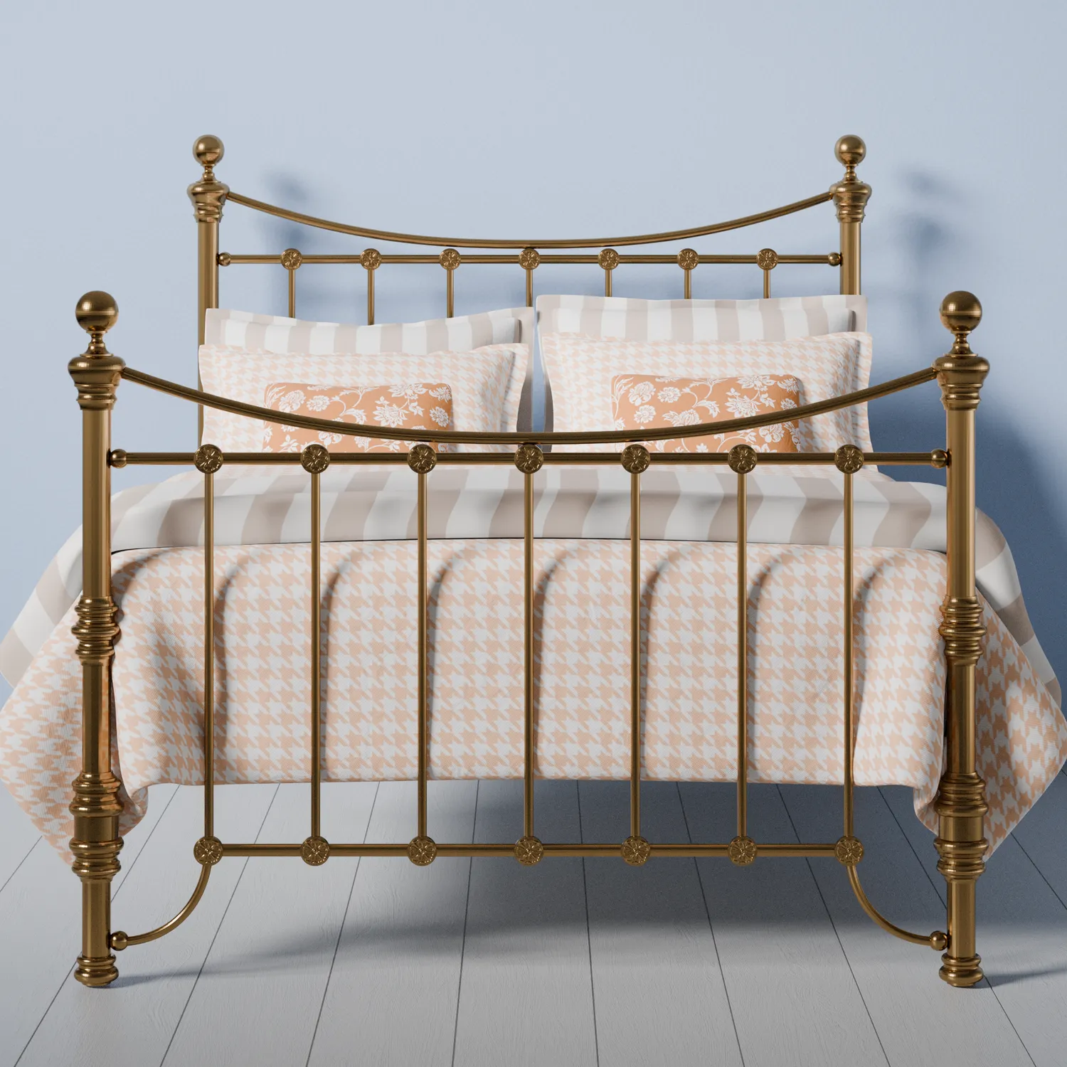 Arran brass bed