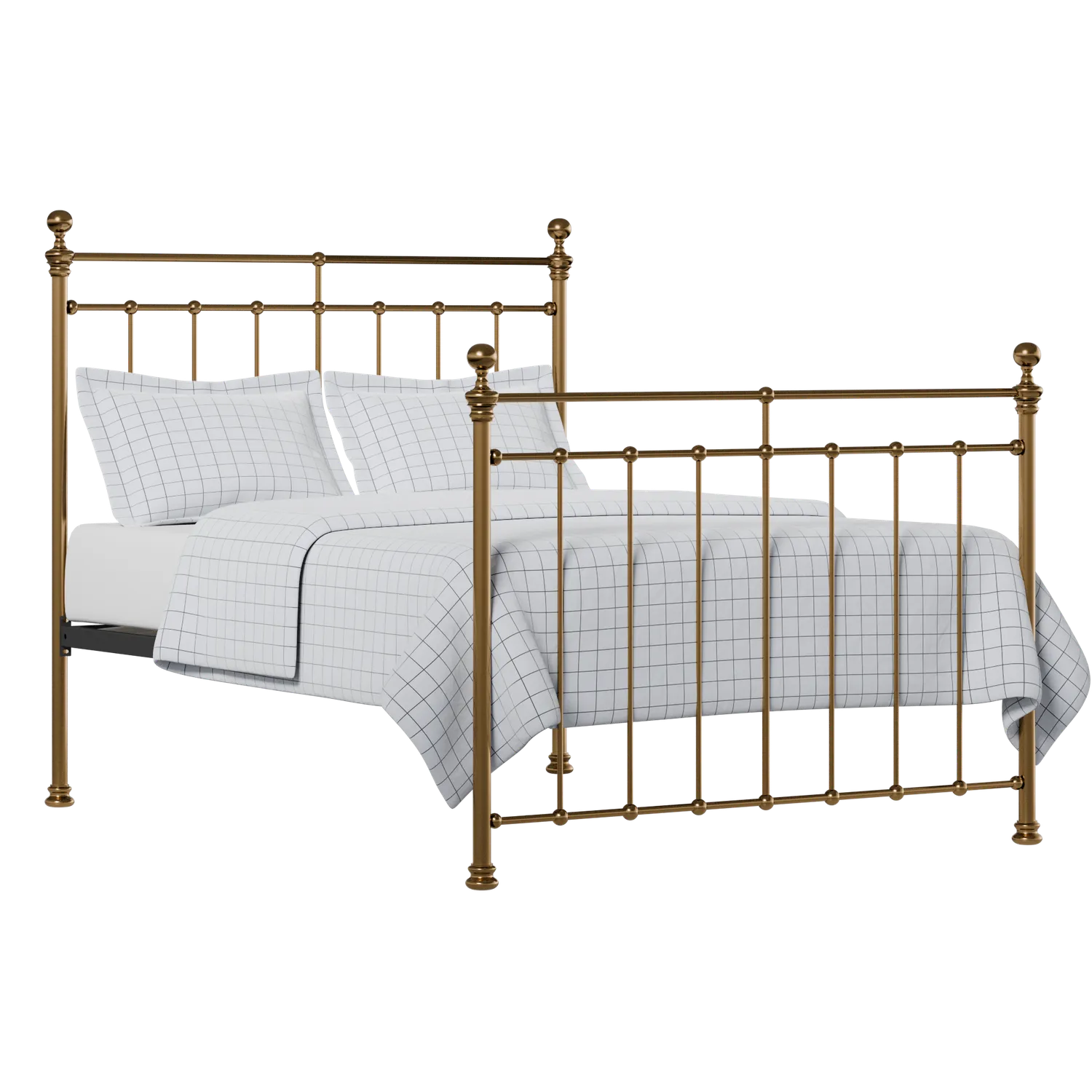 Blyth cama de latón con colchón