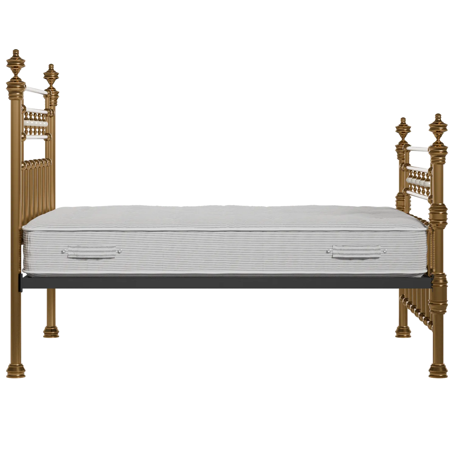 Boyne brass bed with Juno mattress