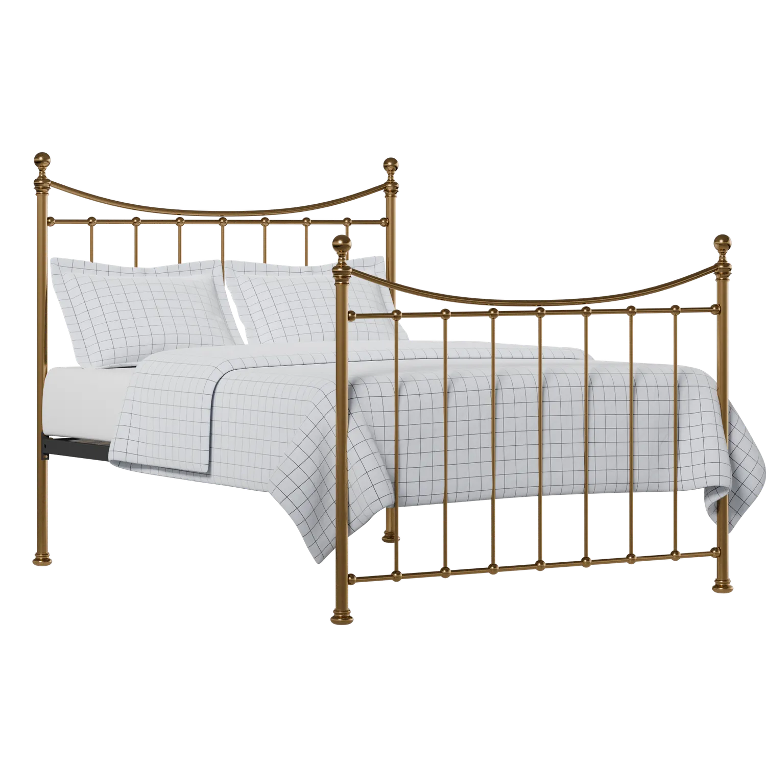 Kendal cama de latón con colchón