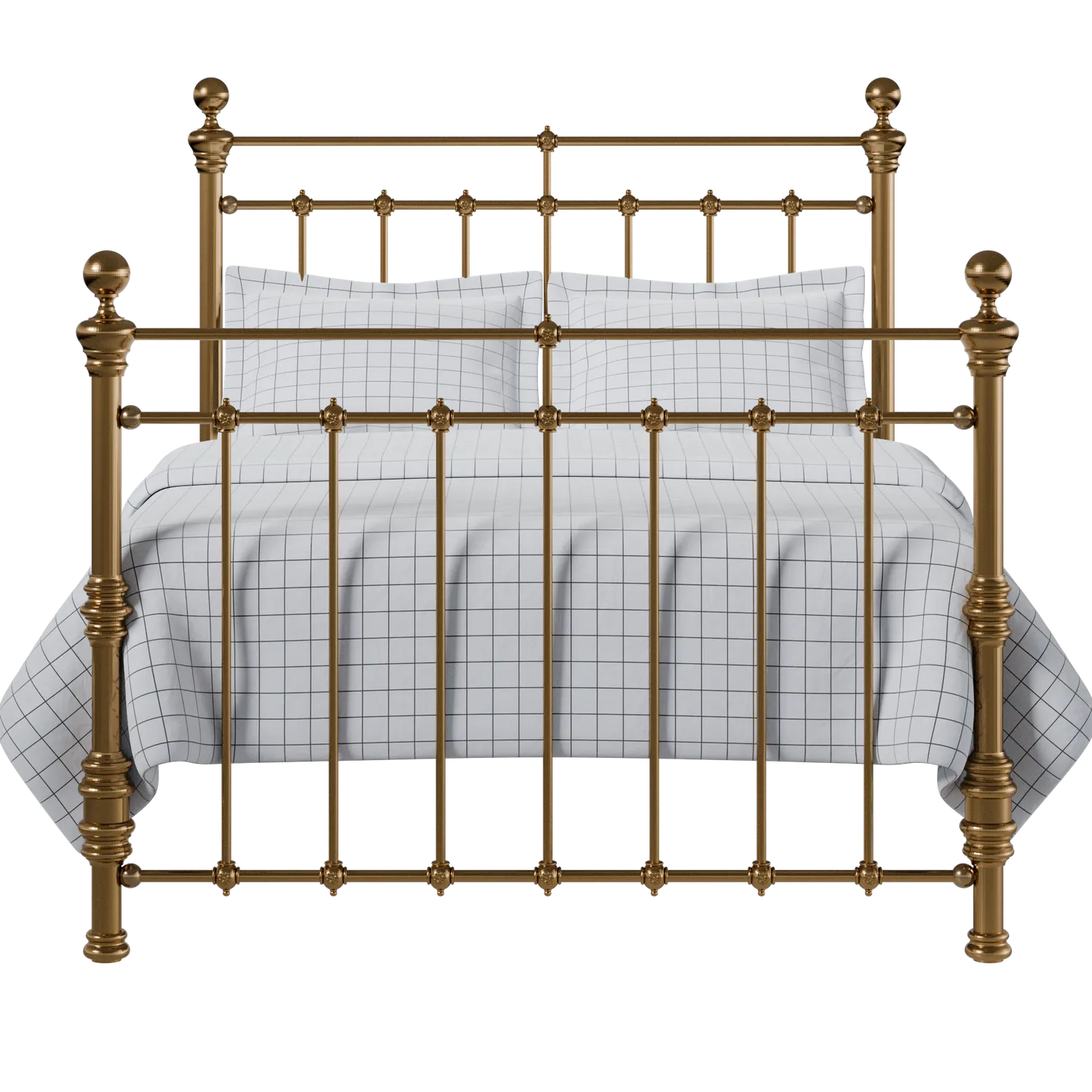 Waterford brass bed with Juno mattress