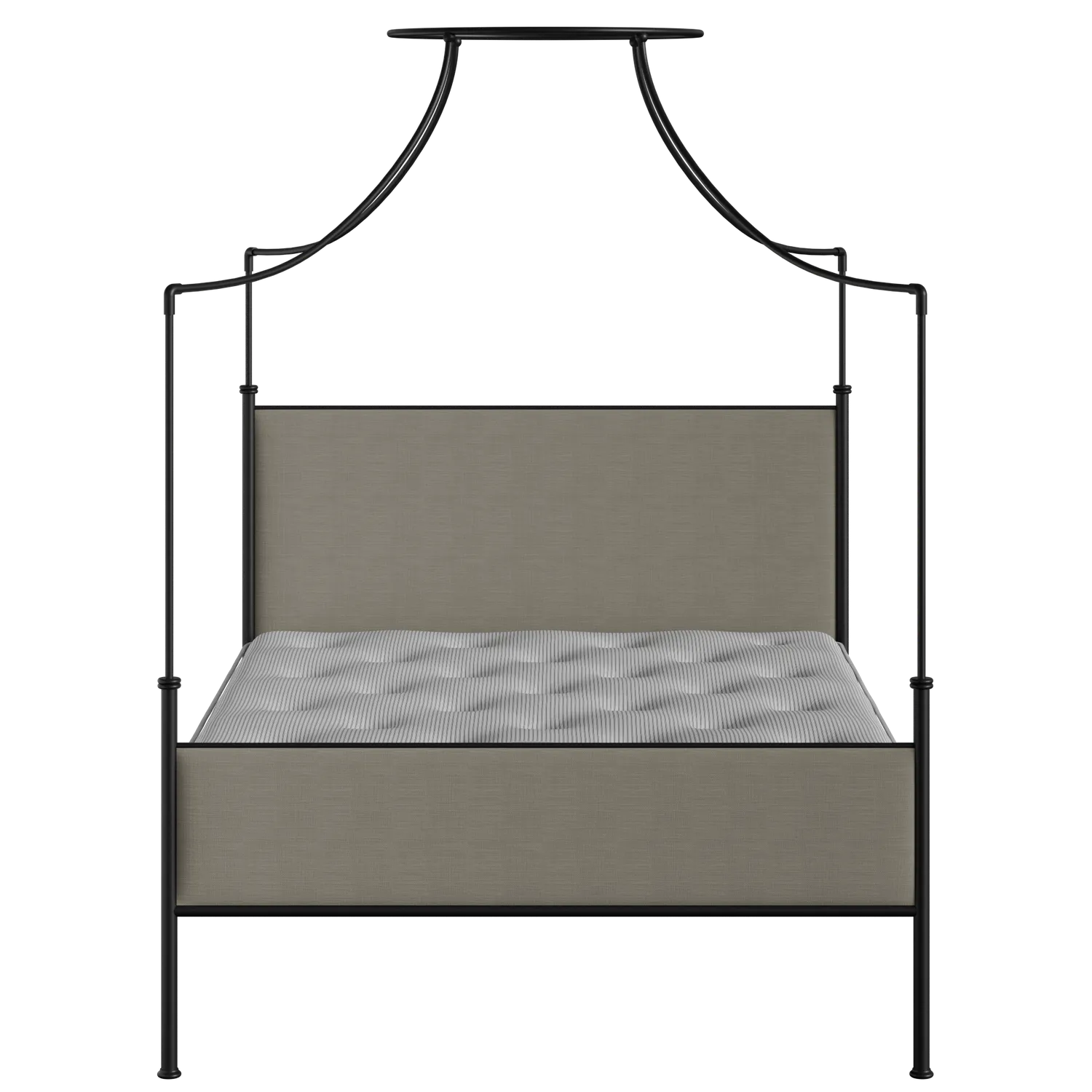Cast iron shop four poster bed