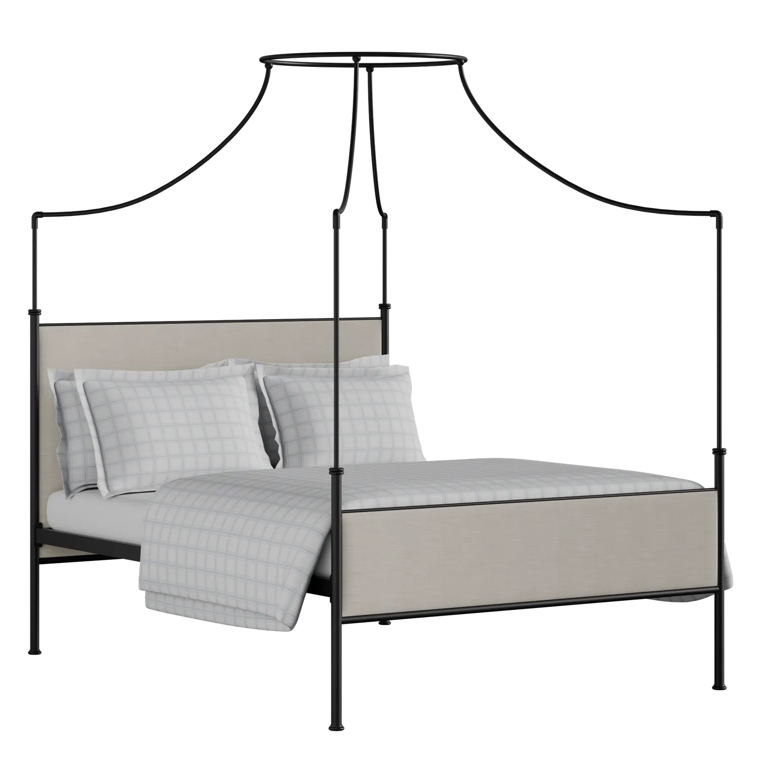 Wrought iron poster bed deals