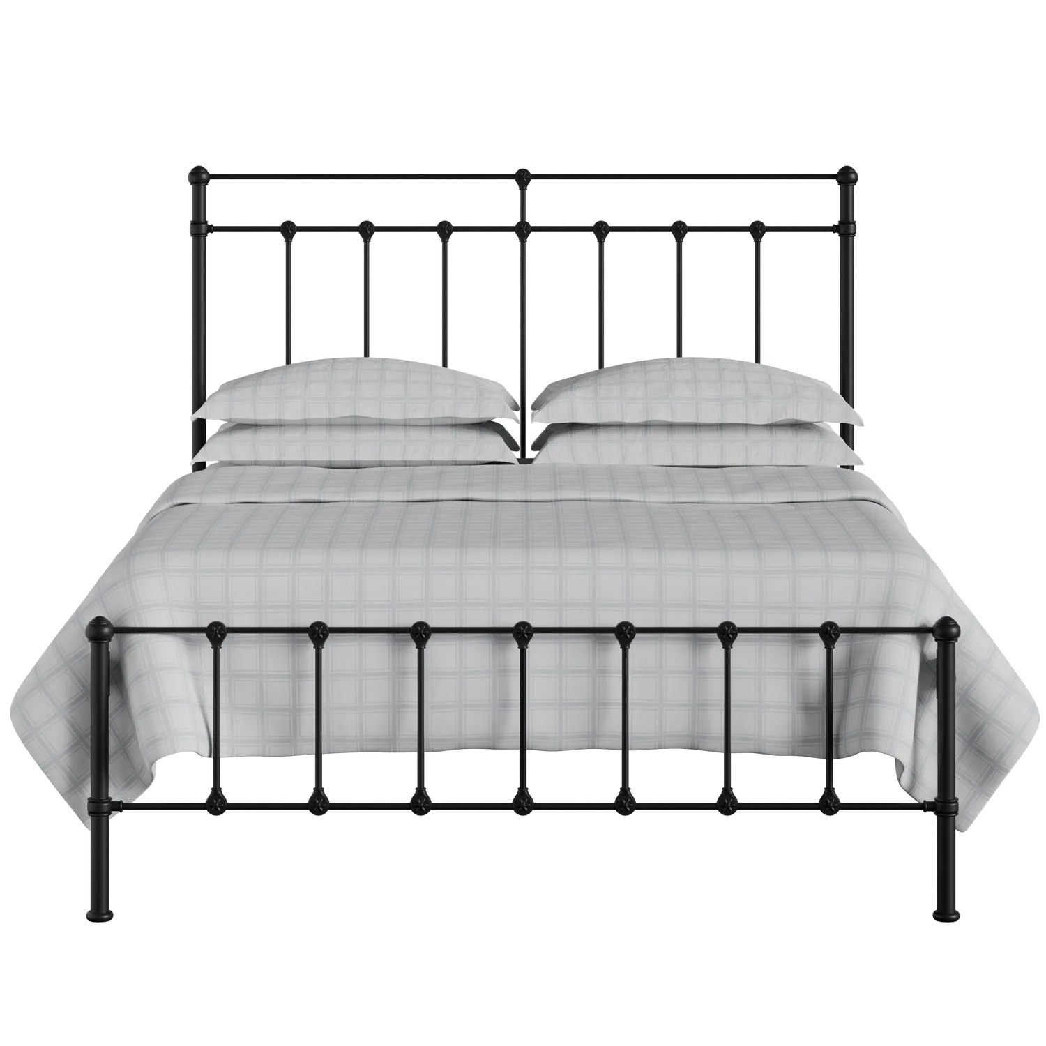 Ashley iron/metal bed in black