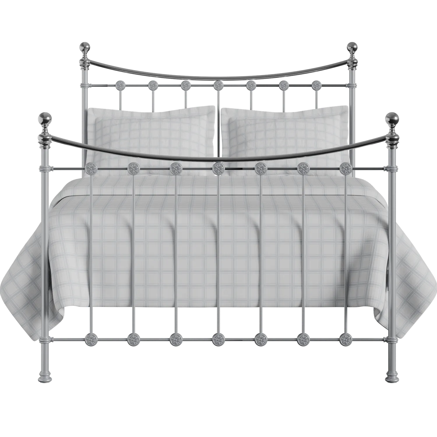 Carrick Chromo iron/metal bed in silver