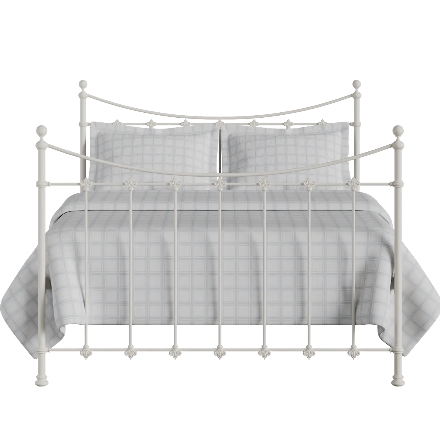 Chatsworth cama de metal en crema