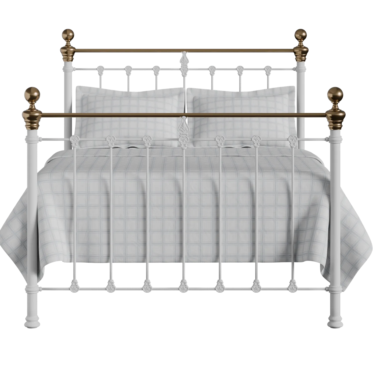 Hamilton ijzeren bed in wit