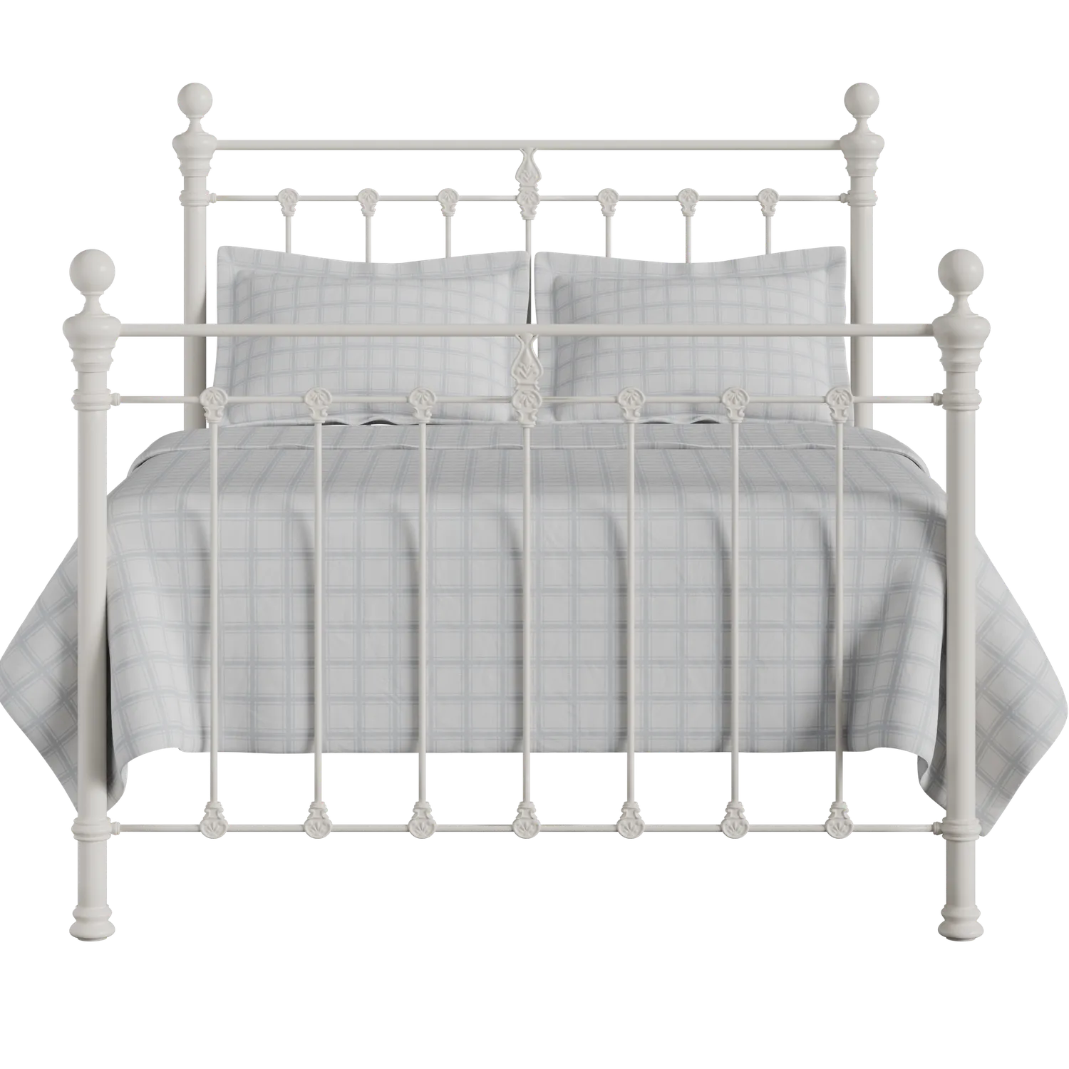 Hamilton Solo iron/metal bed in ivory