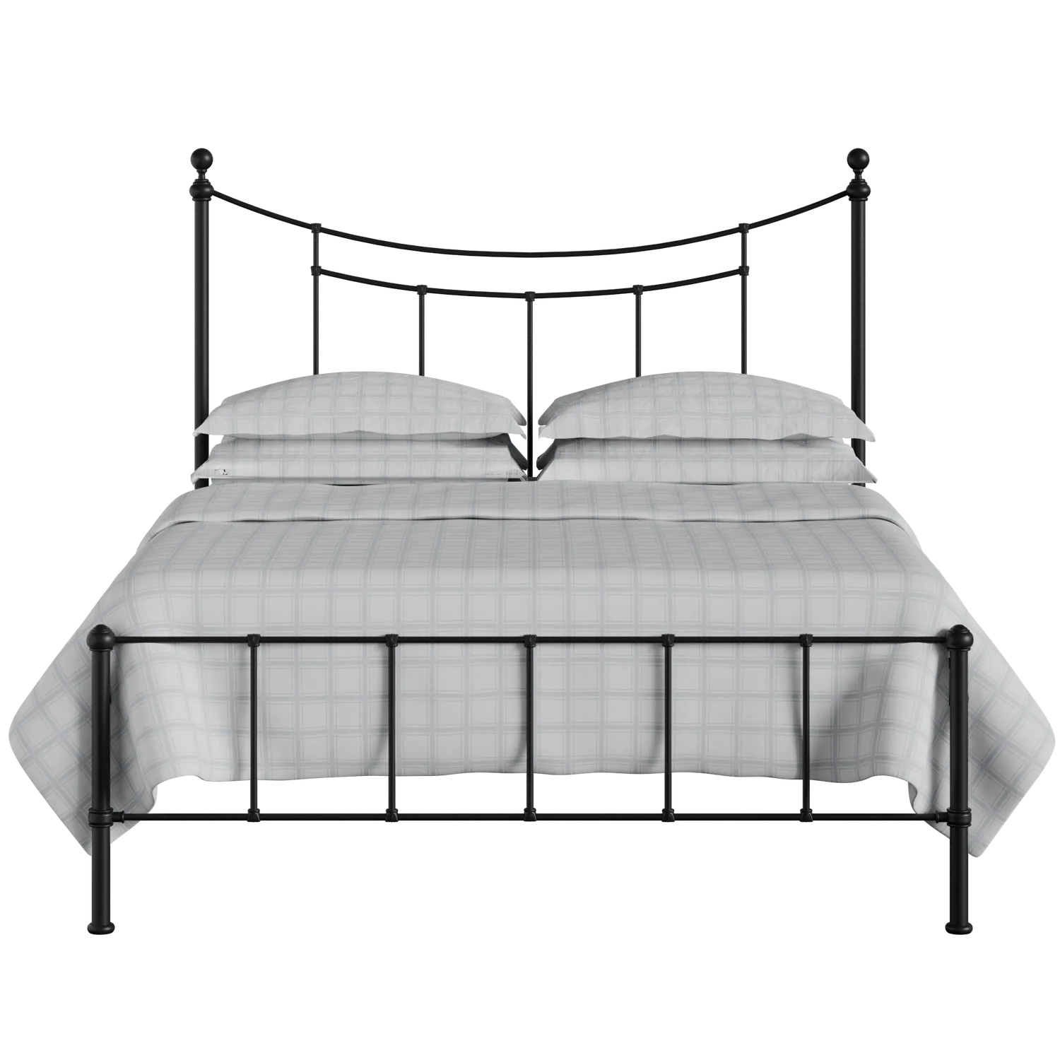 Isabelle iron/metal bed in black