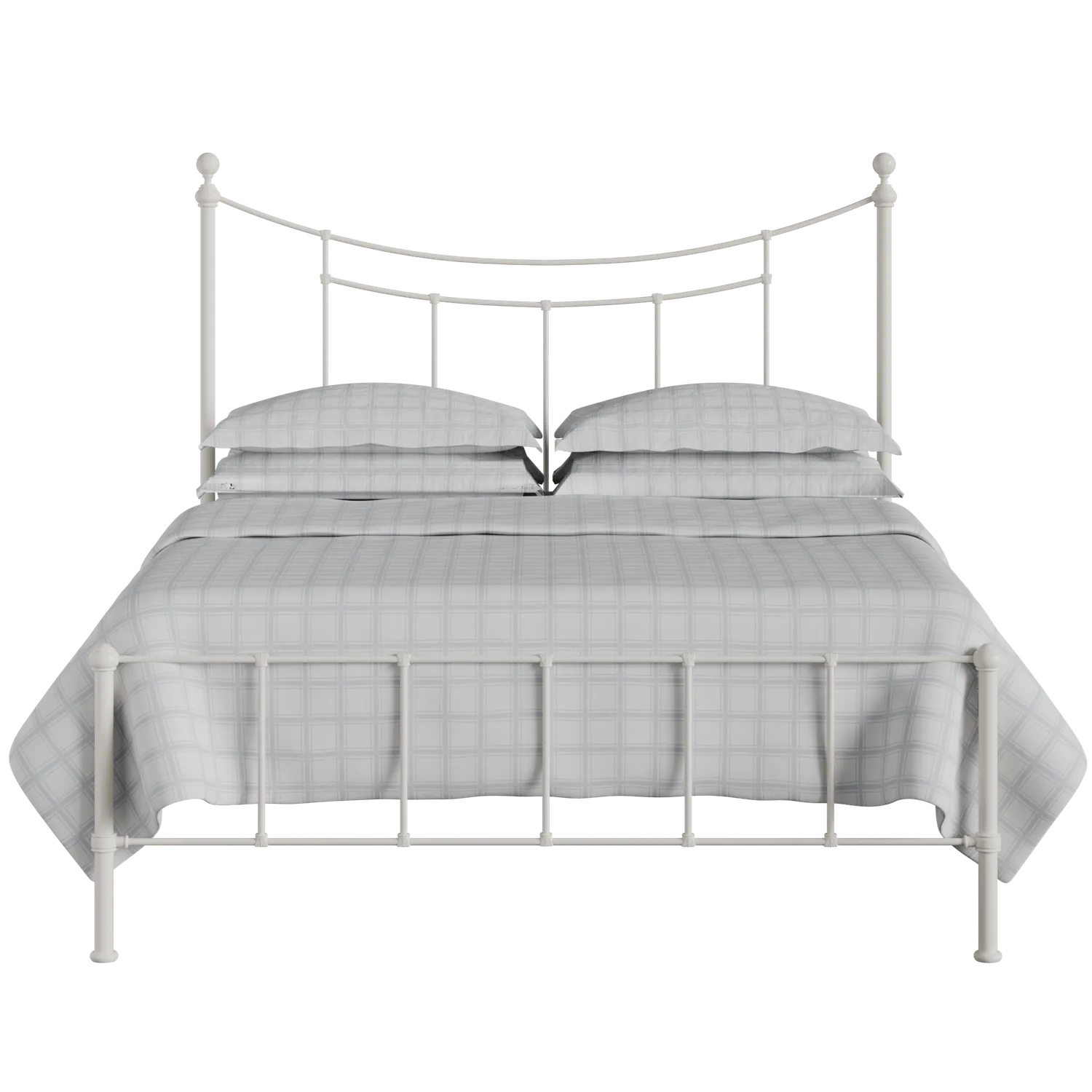 Isabelle iron/metal bed in ivory