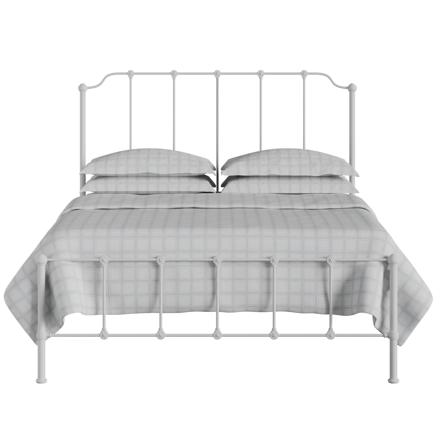 Julia iron/metal bed in white