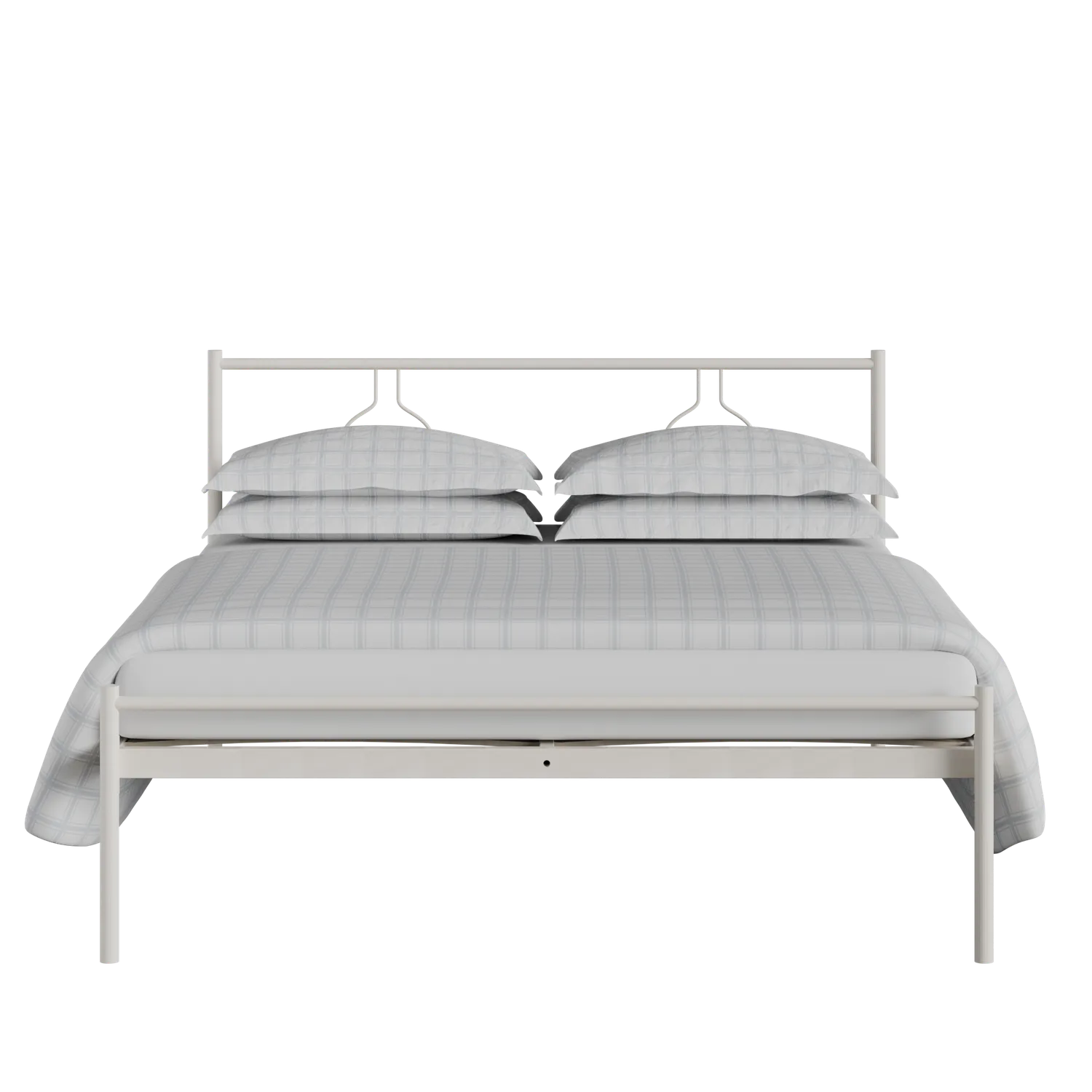 Meiji iron/metal bed in ivory